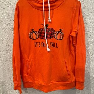 Orange Fall Hoodie
